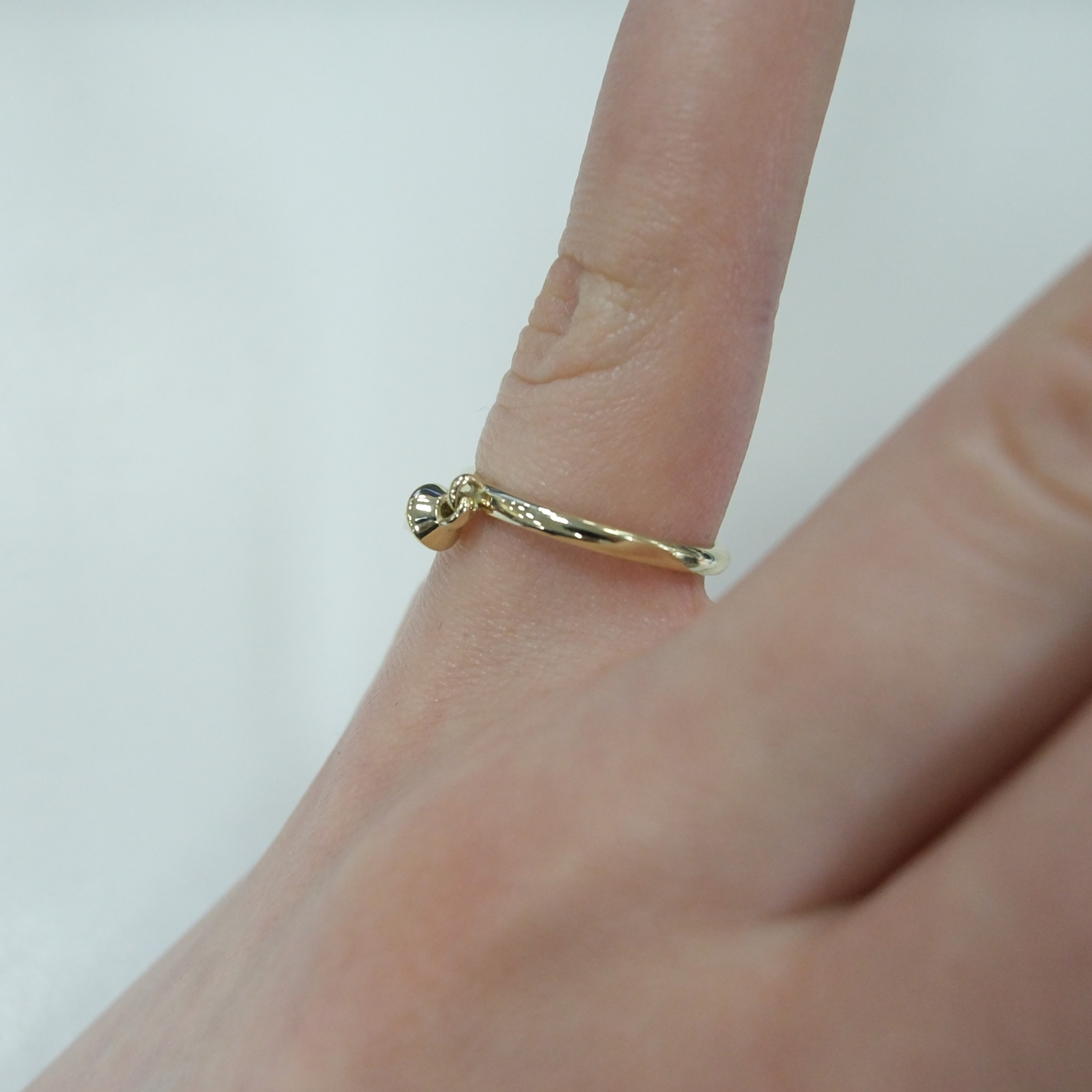 Кольцо из желтого золота